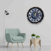 Black Midnight Grace Wall Clock